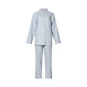 Lunatex dames pyjama flanel 'Vos' grijs