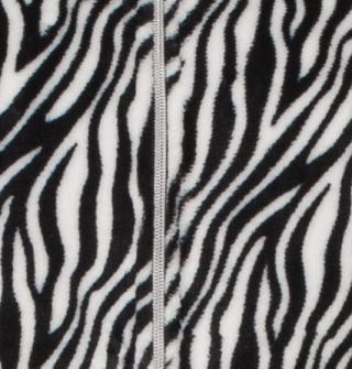 Irresistible dames huispak 'Zebra' zwart