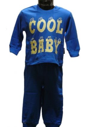 Funderwear jongens pyjama 'Cool baby' blauw