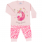 Fun2wear meisjes pyjama 'Sweet dreams unicorn' rose shadow